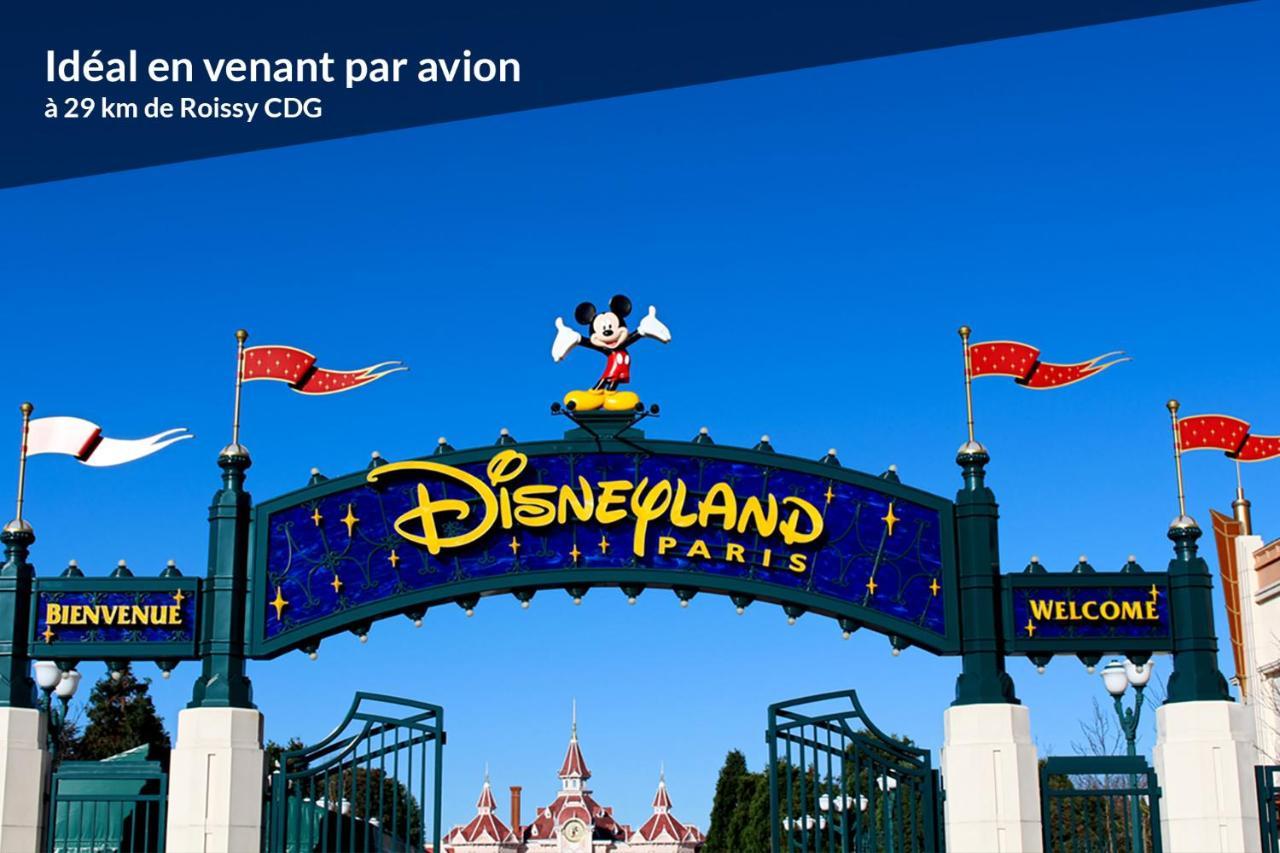 Studio New-York - Proche Aeroport Cdg, Asterix, Paris Moussy-le-Vieux Bagian luar foto